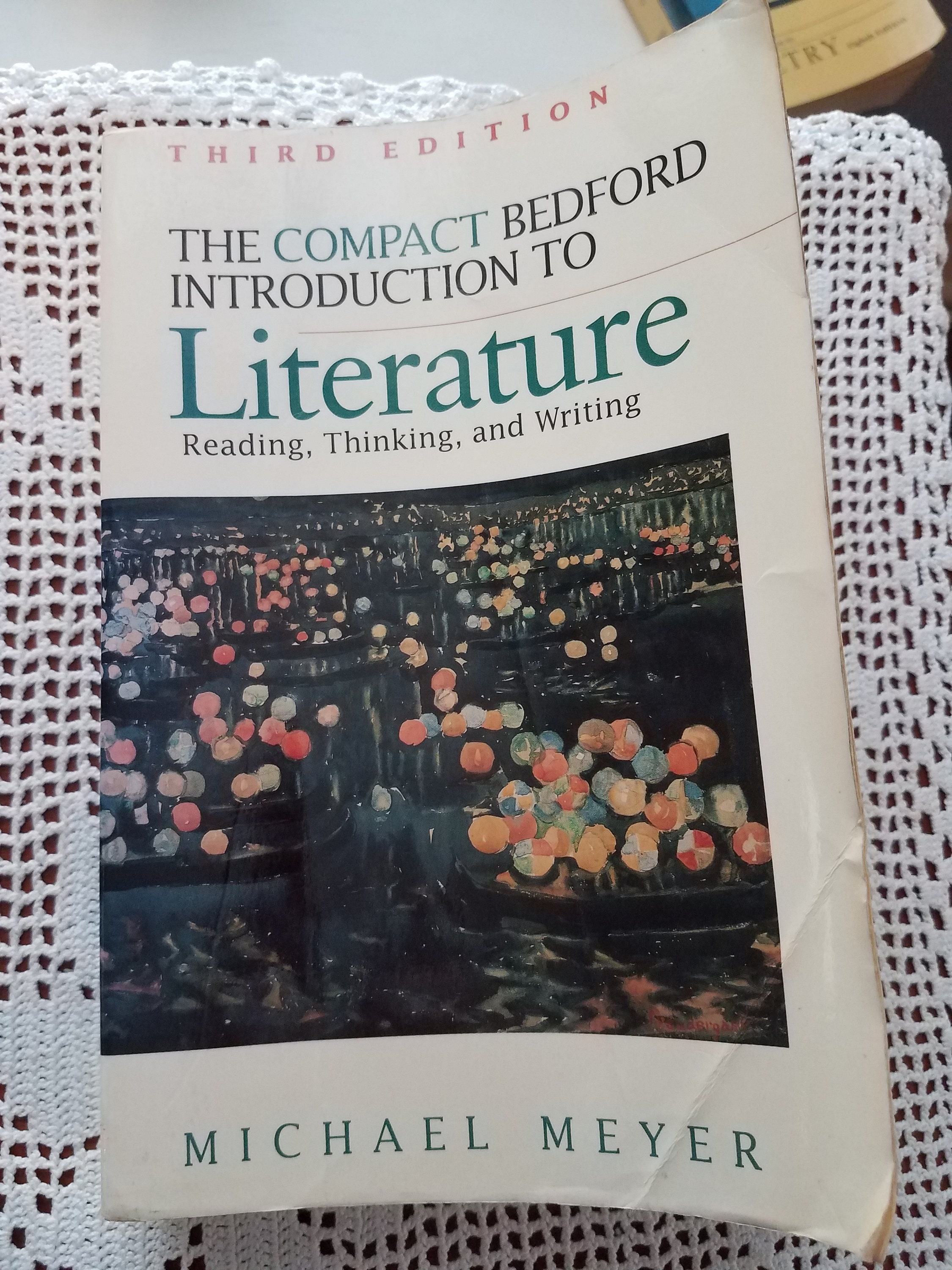 Pair of Vintage College Level Texts: the Compact Bedford