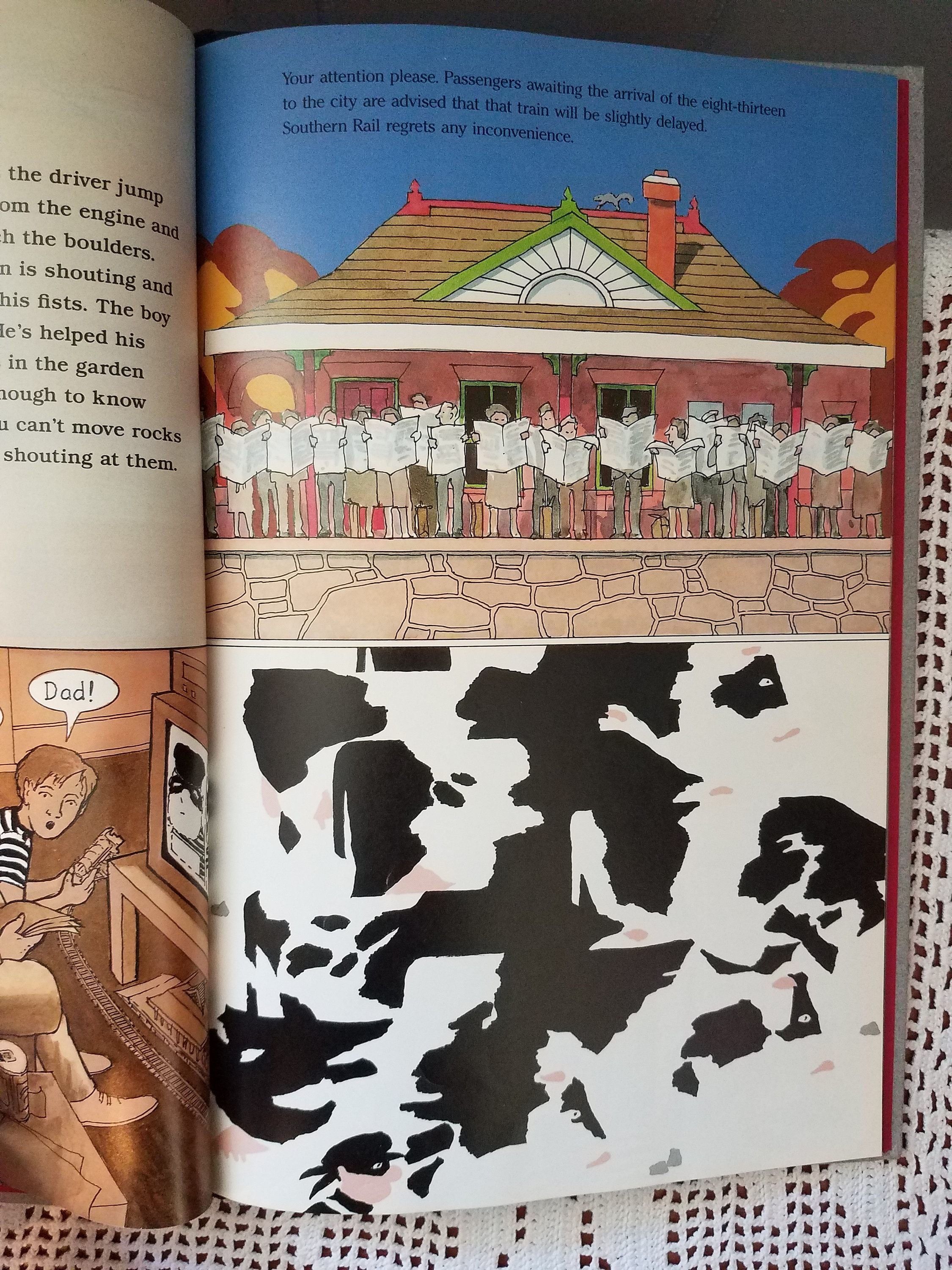Black and White by David Macaulay 1990. Caldecott Medal Winner. - Etsy