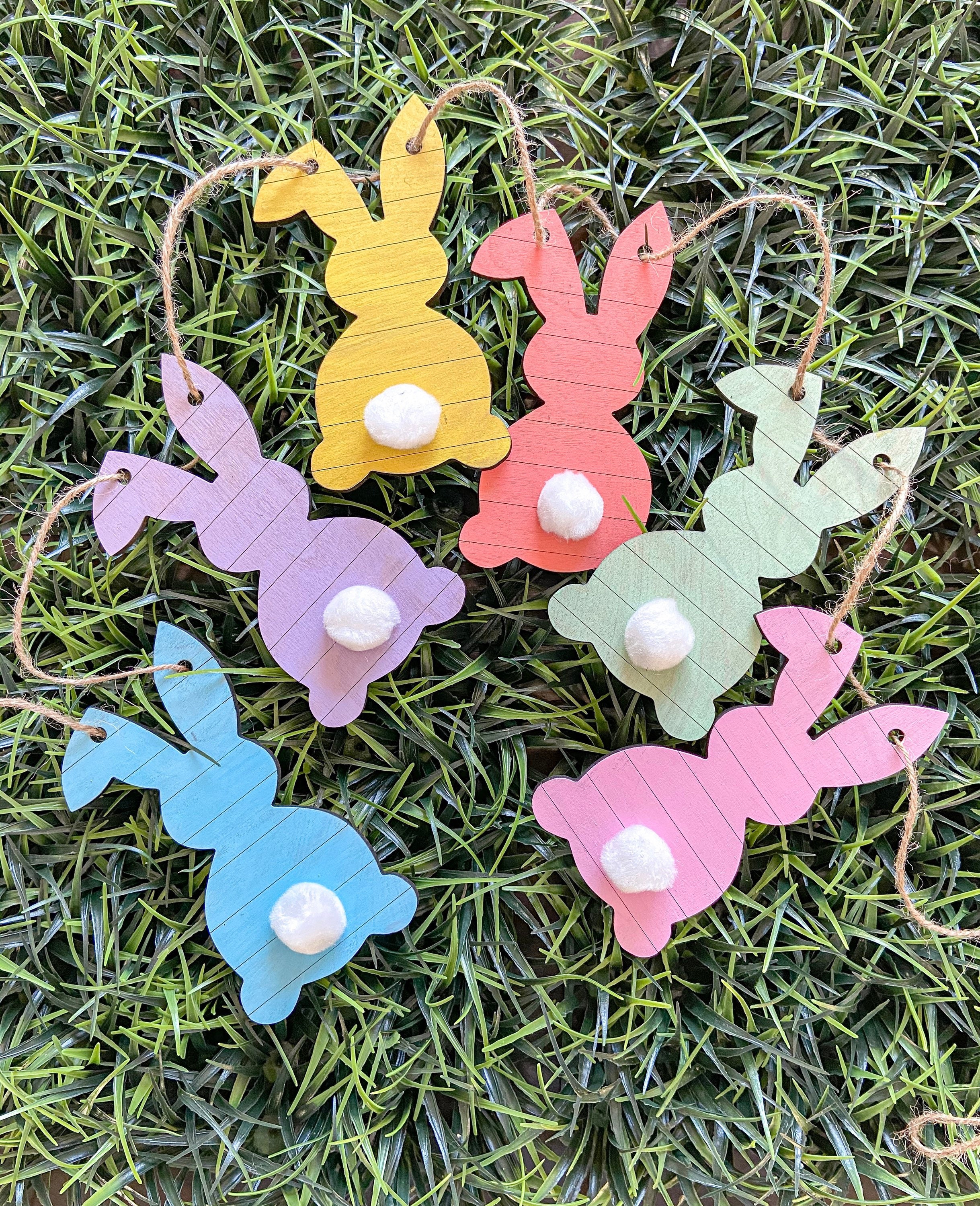 Easter Bunny Banner - Easter Garland - Spring Banner - Bunny Garland ...