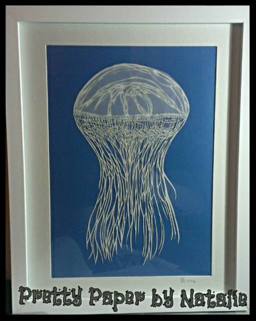 JELLYFISH * Personal Use Papercutting TEMPLATE / Pattern * - Instant ...