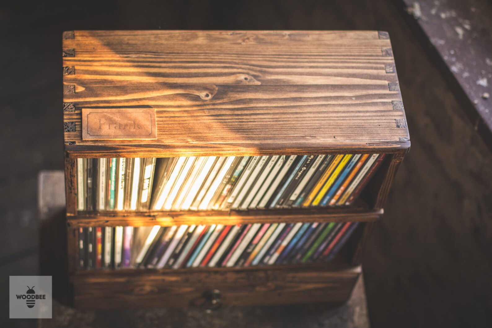 Personalized Cd Holder/cd Rack/ Cd Display/ Cd Showcase Etsy Canada