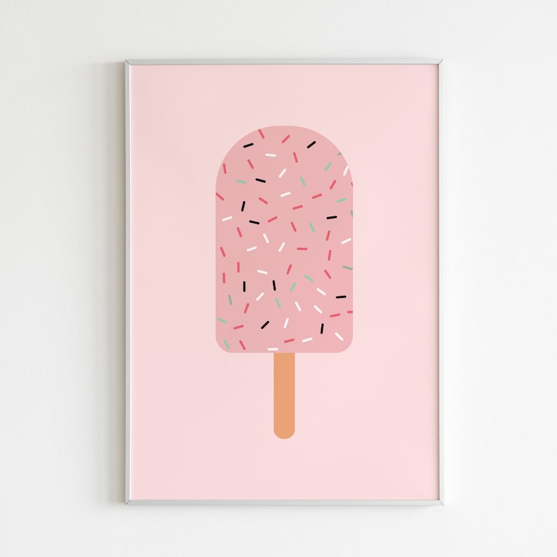 Ice Cream Art - Etsy