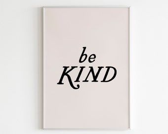 Be Kind Printable Wall Art,Classroom Wall Art,Educational Poster,Nursery Print,Baby Room Print,Kids Room Wall Art,Montessori School Print