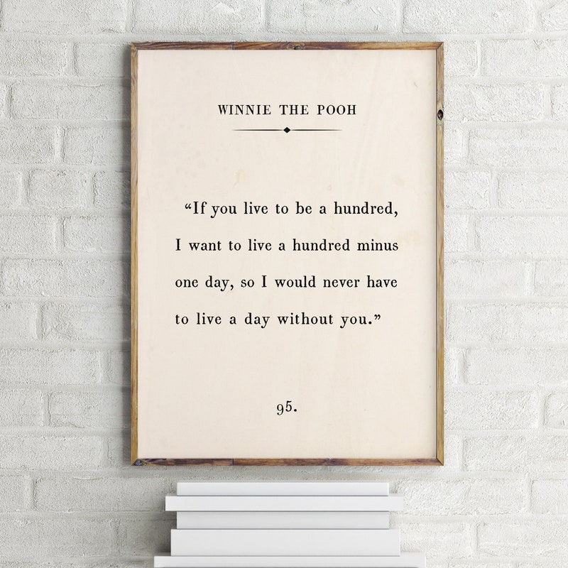 Winnie the Pooh Quotes Printable Etsy
