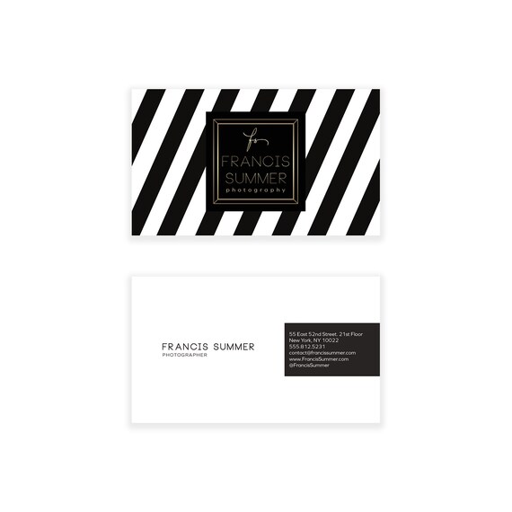 Chevron Business Card Citem