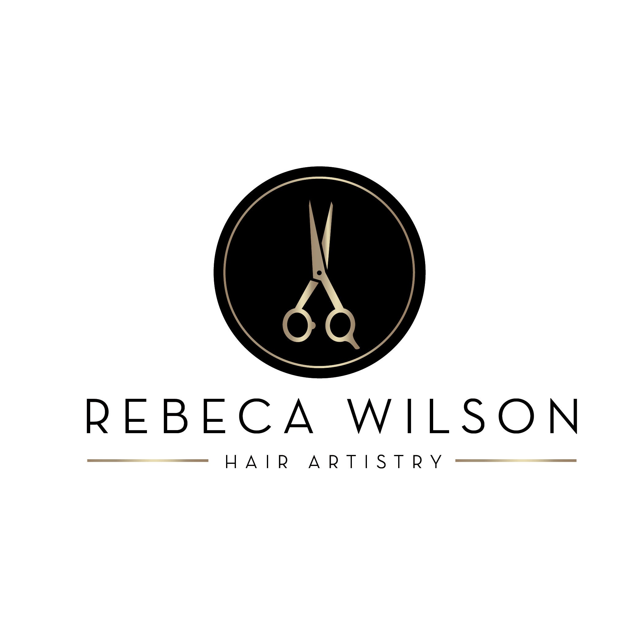 salon logo scissors