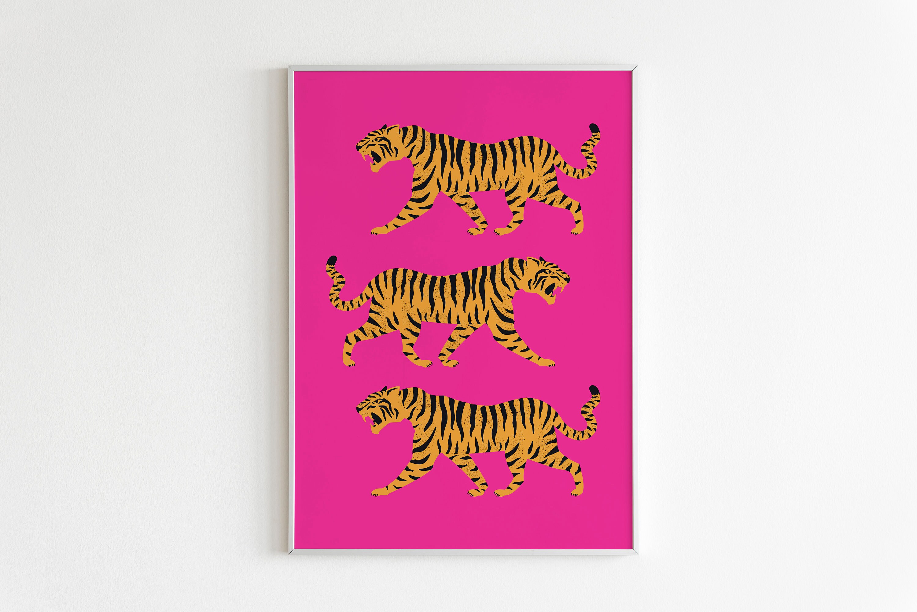 Tigers Printable Wall Art Leopard Wall Art Cheetah Print Etsy