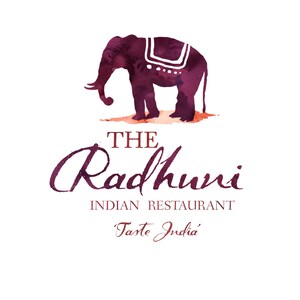 Pre-made Logo Design - Elephant Logo - Food Blog Logo - Indian Restaurant Logo - Watercolor Logo - Elephant Logo -