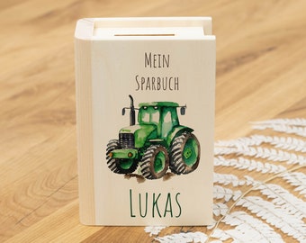 Mein Sparbuch TRAKTOR personalisiert