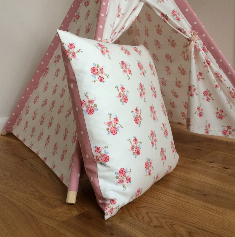 Large Floor Cushion In Floral Pink Combinations To Etsy