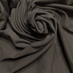 Plain Black Infinity Scarf