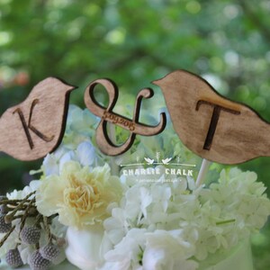Rustic Wedding Cake Topper - Sunflower Heart Vine Love Sign For Garden Weddings