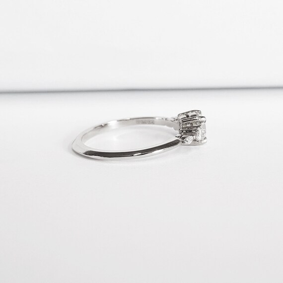 Anillo De Compromiso De Diamantes De Laboratorio De Pareja Anillo De Compromiso De Diamantes De Laboratorio De Pareja