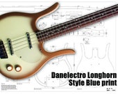 Detailed PDF digital plans to build a Danelectro Big horn bass style instrument.