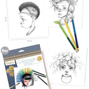 Neu : Coloriage wild 5 von Emmanuelle collin