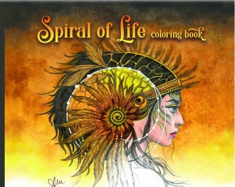 New : Spiral of Life Coloring book