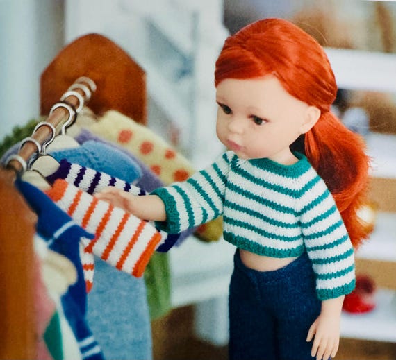New : Hand Knitted Doll Clothes Recipe Books for Paola Reina Vol.2