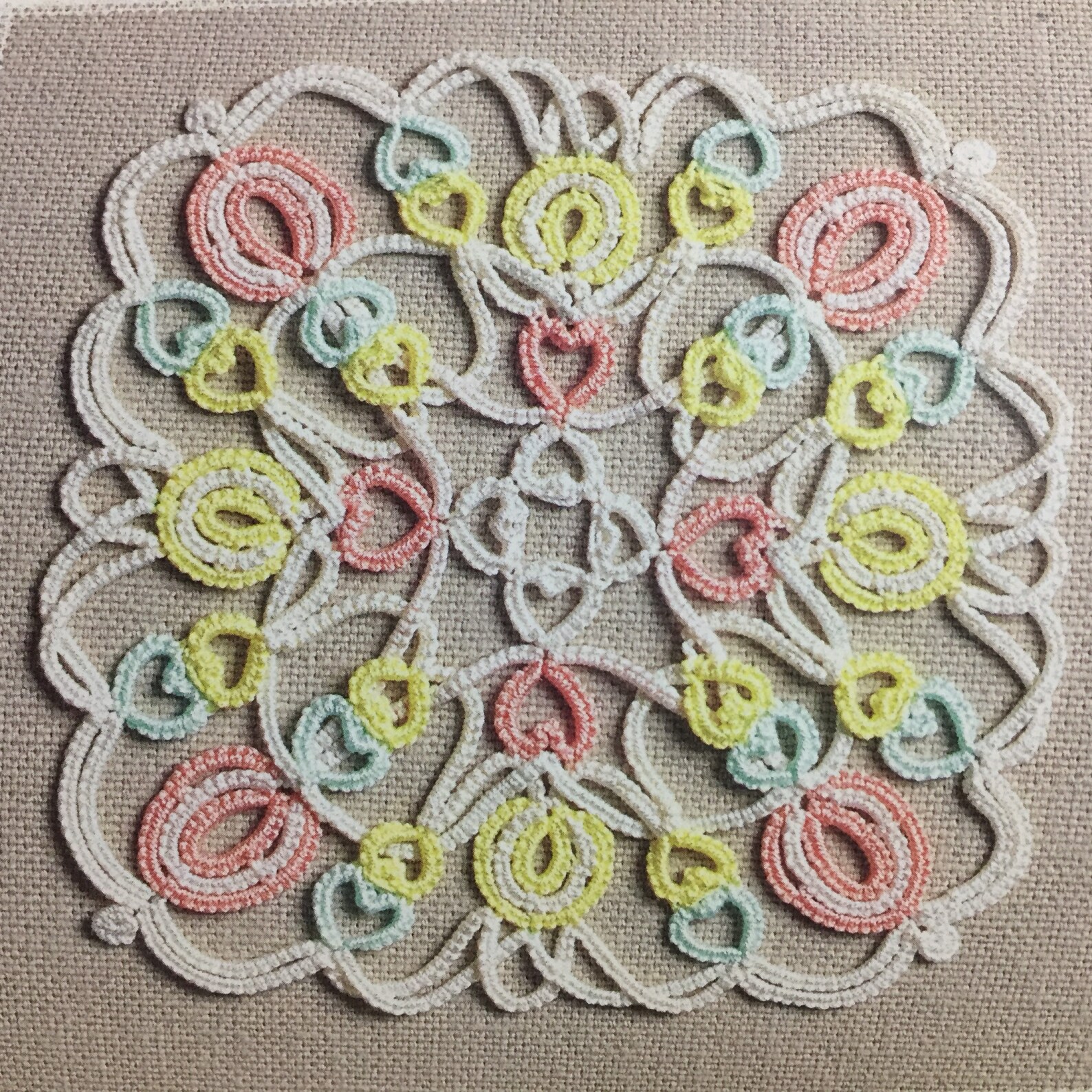 Tatting lace with your life Korean tatting lace making book Etsy