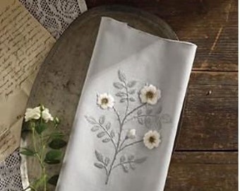 My favorite flower embroidery -Japanese embroidery design