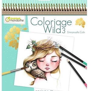 Coloriage wild 3 by Emmanuelle colin