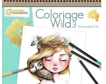 Coloriage wild 3 by Emmanuelle colin