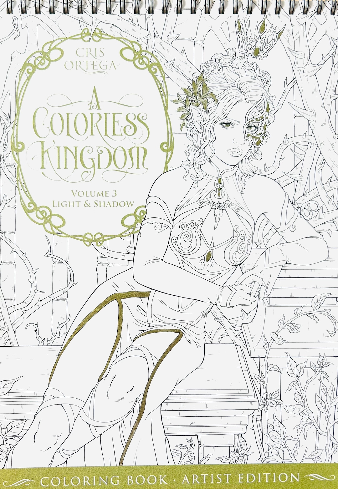 New : A Colorless Kingdom Volume 3 Light &shadow Artist Edition Signed ...