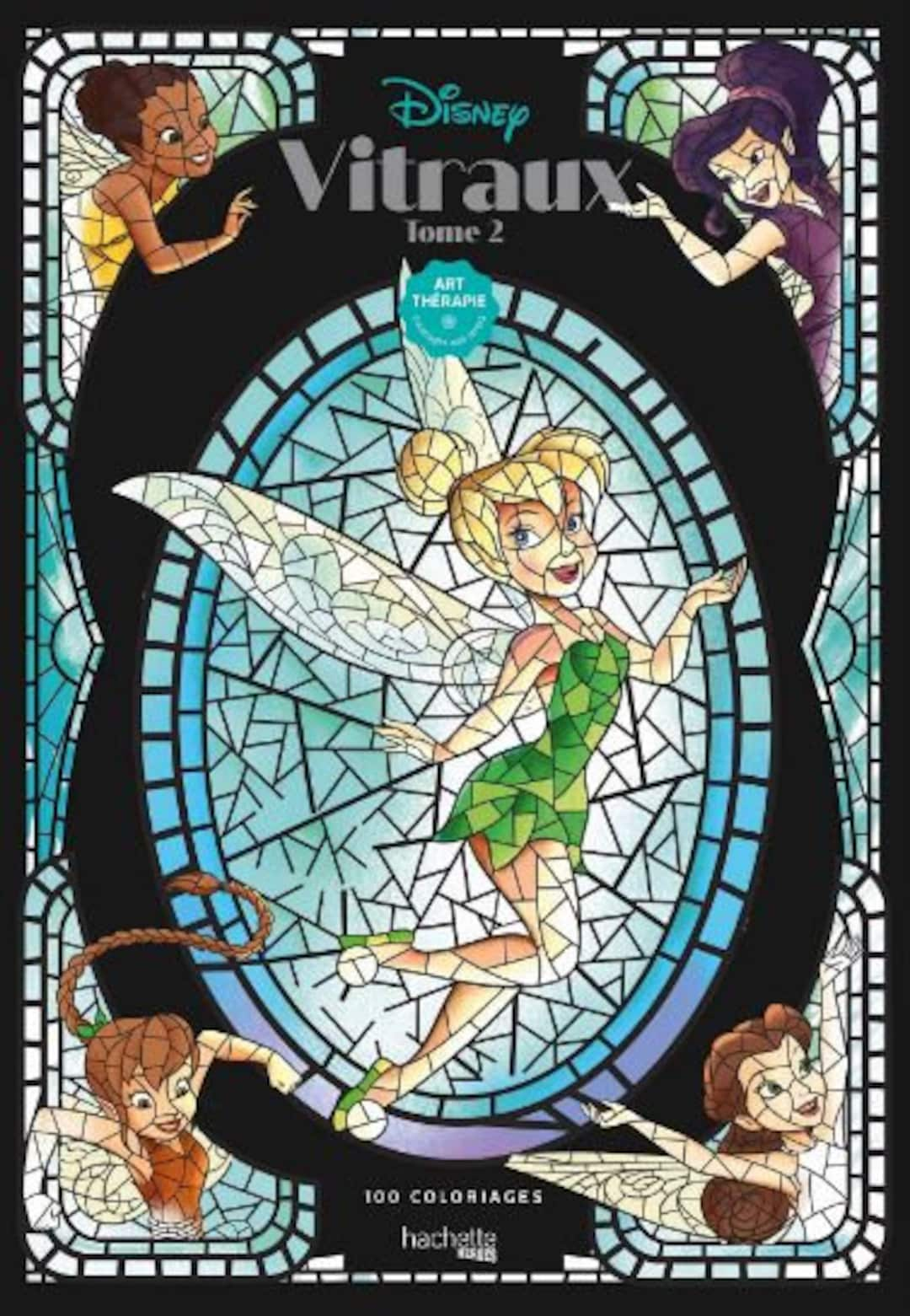 Coloriages Disney Vitraux Tome 2 French Edition 