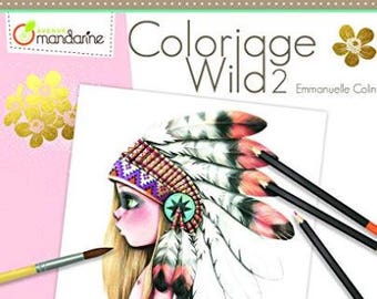 Avenue Mandarine Wild Colouring Book