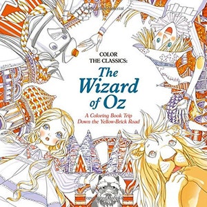 Wizard of oz  - fairy tale coloring and korean coloring book