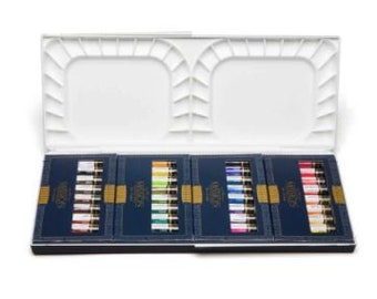 Mijello Mission Gold Class Mission Gold Water Color Palette Set, 36 Colors