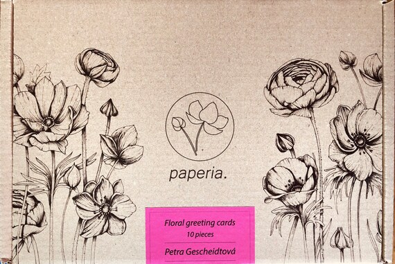 New : Coloring Greeting Cards Gift Box | Etsy