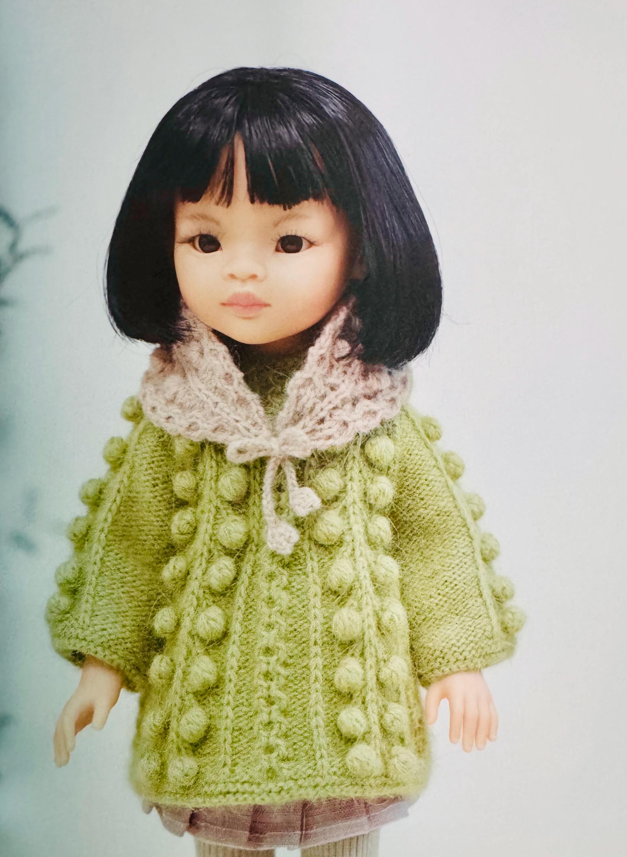 New : Hand Knitted Doll Clothes Recipe Books for Paola Reina Vol.2