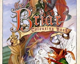 The briar colouring book