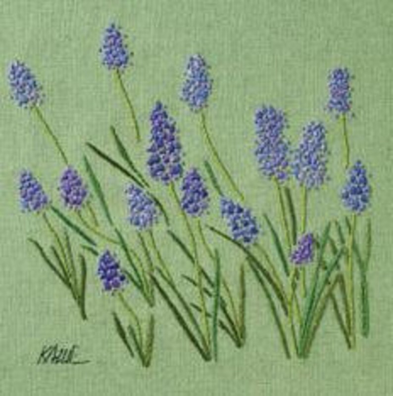 Four season flower garden embroidery Etsy