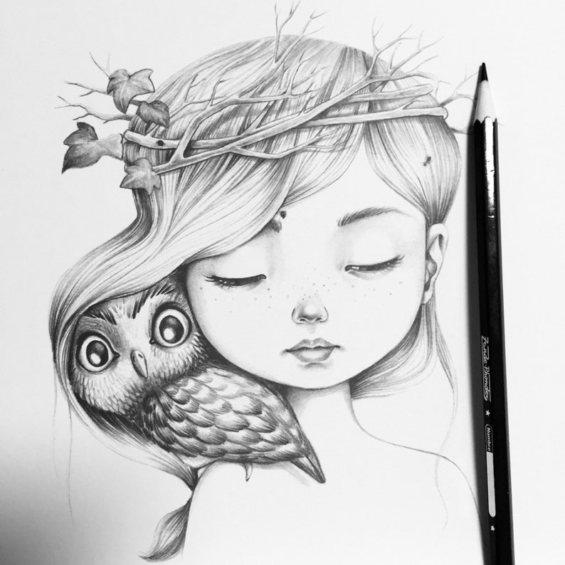 Coloriage Wild 3 by Emmanuelle Colin  Etsy UK