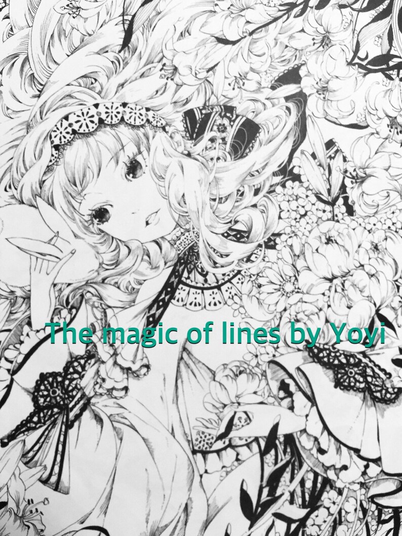 The magic of lines by Yoyi chinese drawing tutorial book image 4