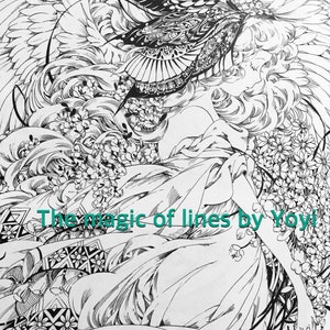 The magic of lines by Yoyi chinese drawing tutorial book image 10