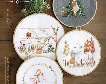 french embroidery  for seasons