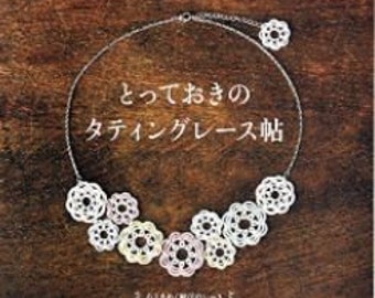 Tatting lace book - Japanese tatting lace motif book