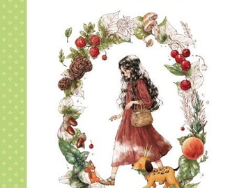 A happy moment entrenched in the forest Forest girl premium edition by aeppol