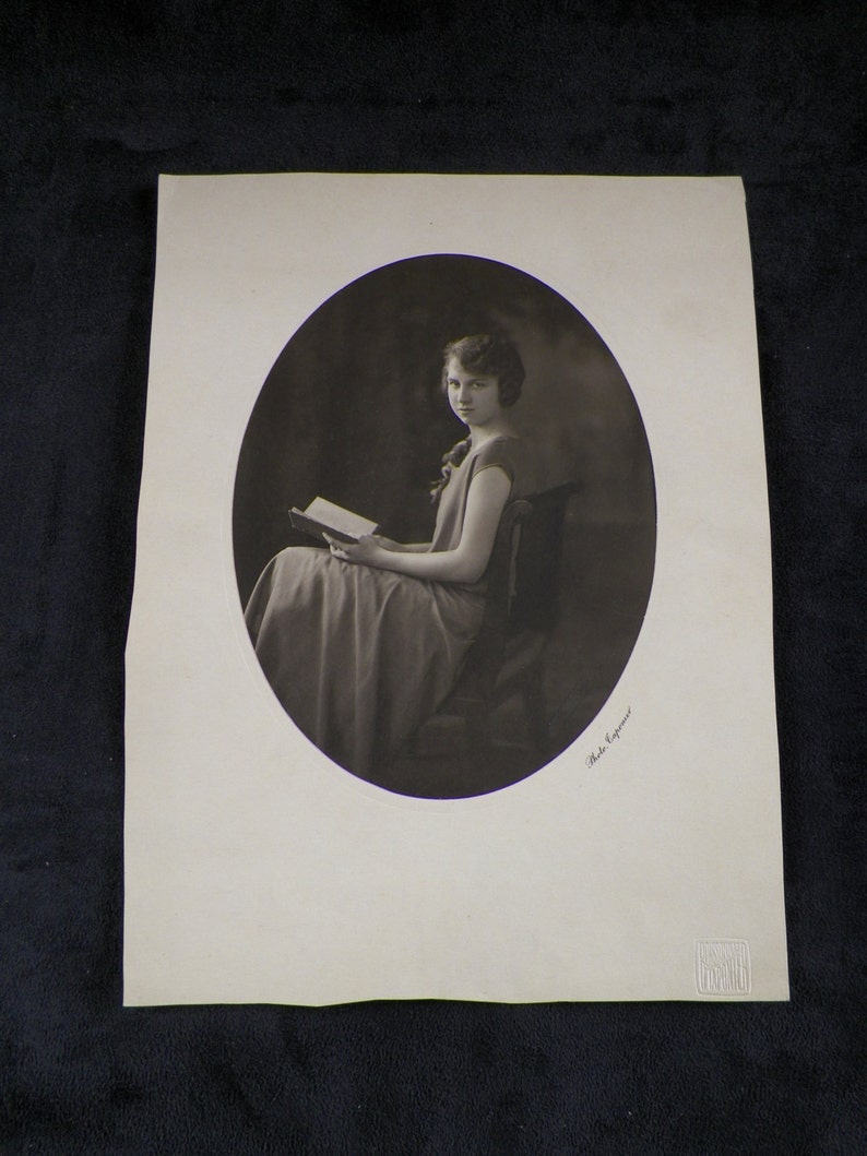 Rares photos signées 1930 - France