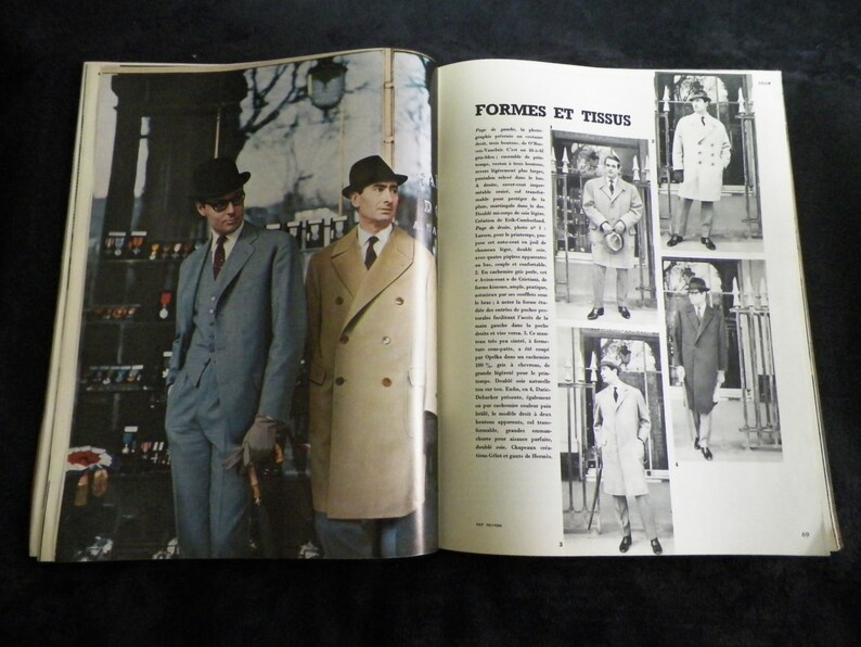 ADAM La revue de l'Homme Numéro 263 Année 1961 Magazine vintage du mode ...