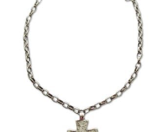 Silver Cross Necklace