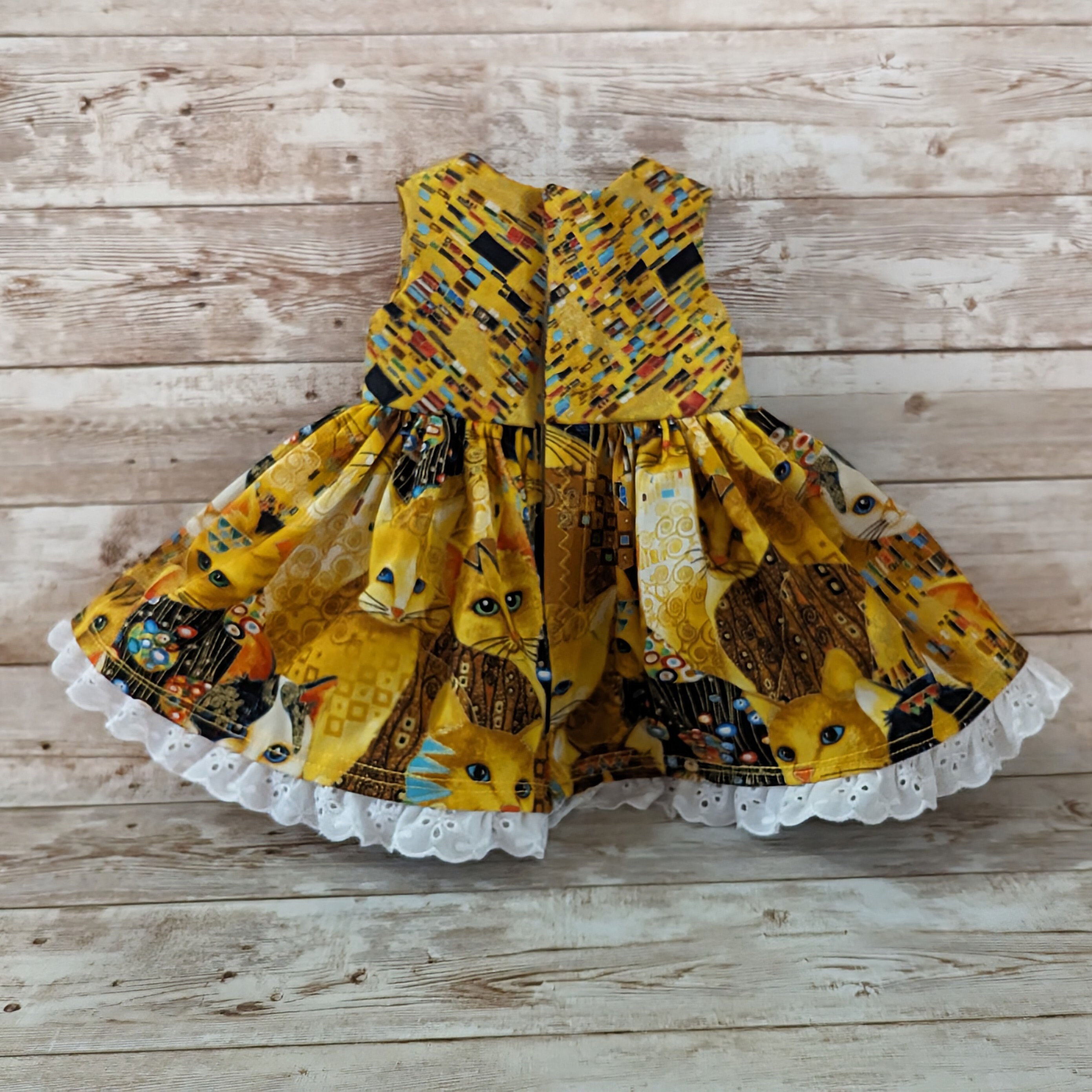 人気ブランドからコーディネートを探す Kitty Yellow Cat Other and Girl American Fits Dress Doll アンティーク雑貨