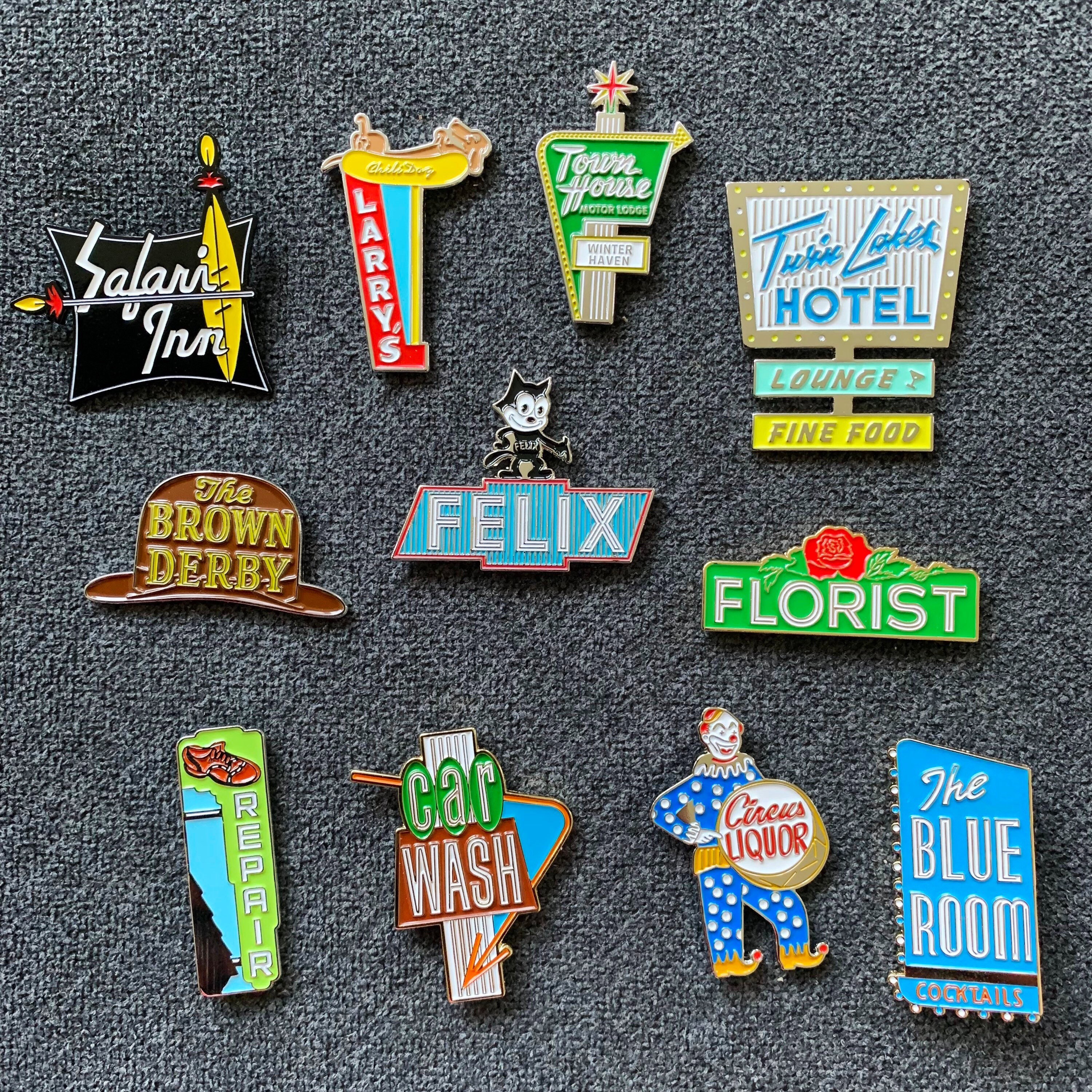 Circus Liquor Clown Enamel Pin - Etsy