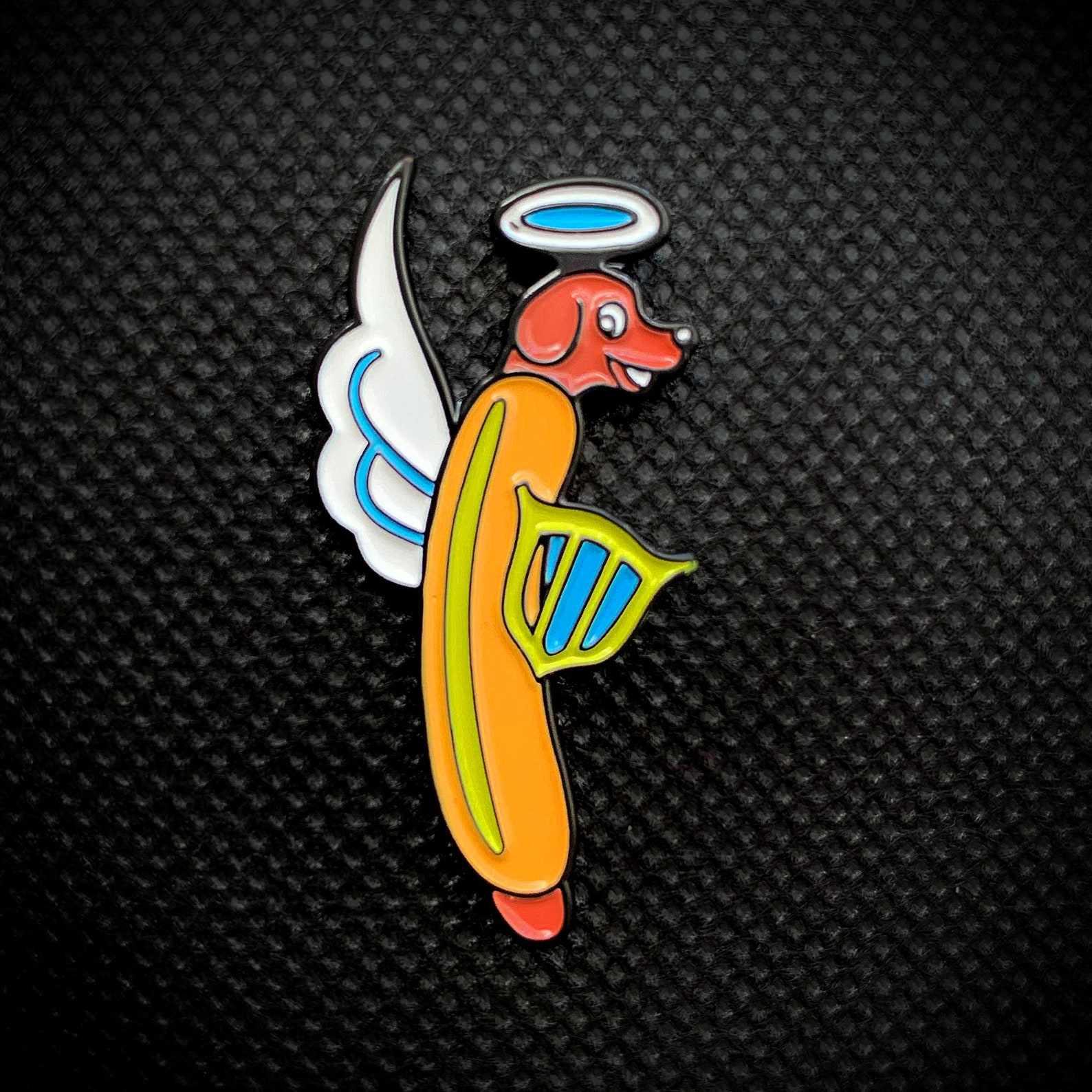 Papoo’s Hot Dog Show Enamel Pin - Etsy
