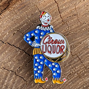 Zirkus Zirkus Clown Emaille Pin