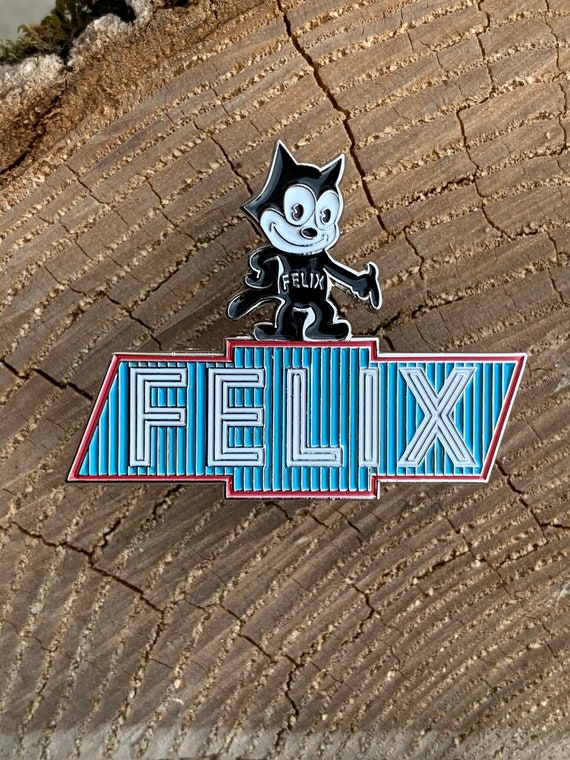 Felix Enamel Pin