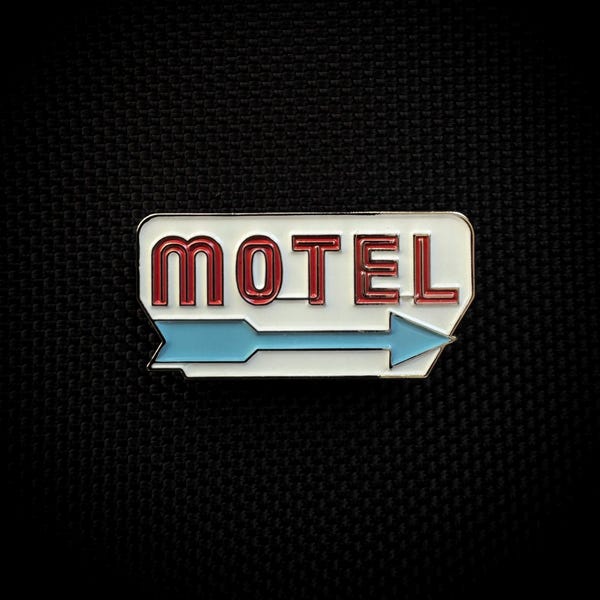 Providencia Motel Enamel Pin