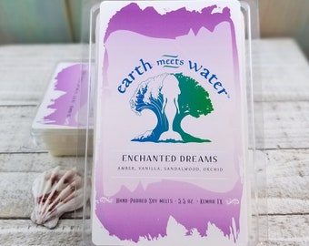 Enchanted Dreams Soy Wax Melts: Amber, Sandalwood (6-Pack)